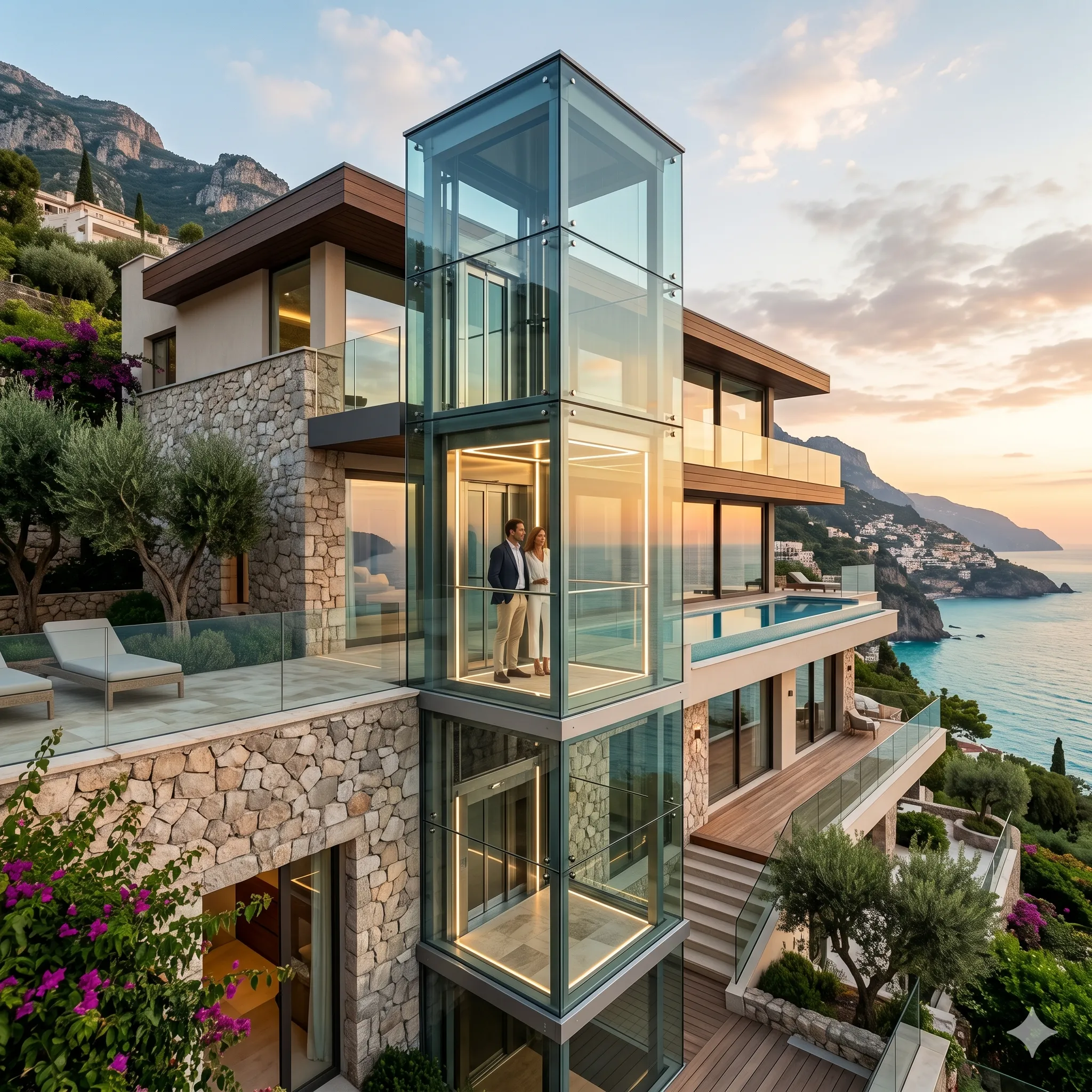 Panoramic Glass Elevator